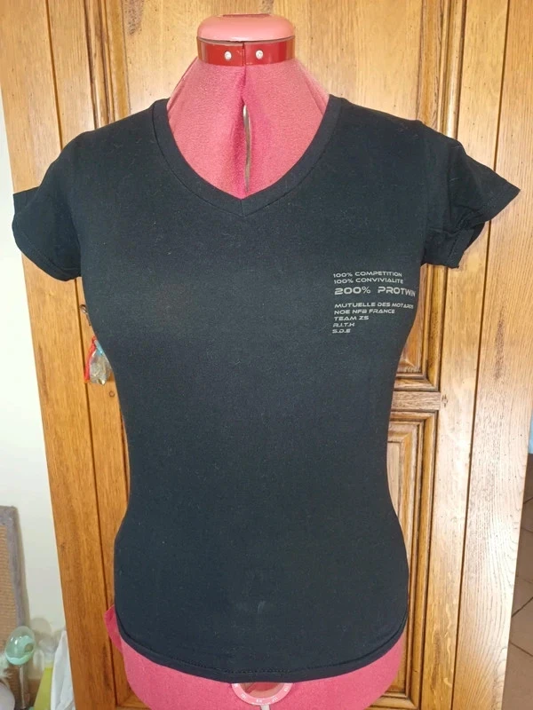 Protwin black challenge t-shirt size 38 – photo 2